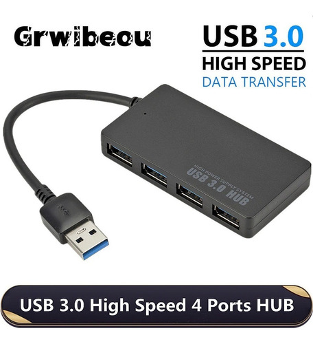 Hub Usb 3.0 - 4 Puertos Usb 3.0 Expansión Múltiple