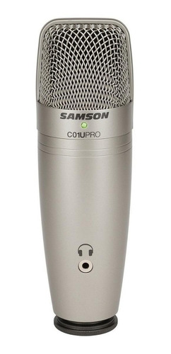Micrófono Samson C01u Pro Condensador Supercardioide