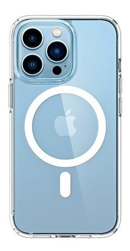Capa Para iPhone Magsafe Magnética Cor Transparente