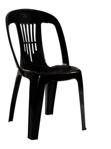 Silla Antonella Negra- Pvc - Gardenlife - 140kg