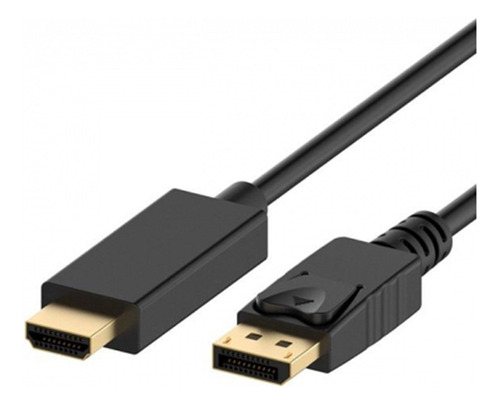 Cabo Conversor Displayport Para Hdmi 1,80m 4k Full Hd 60hz