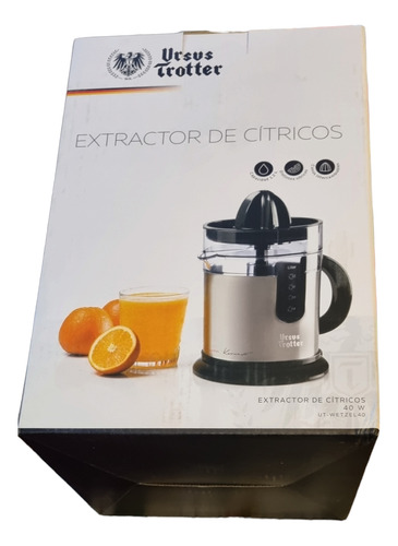 Exprimidor De Cítricos Ursus Trotter Ut-wetzel40 Acero 1.2lt