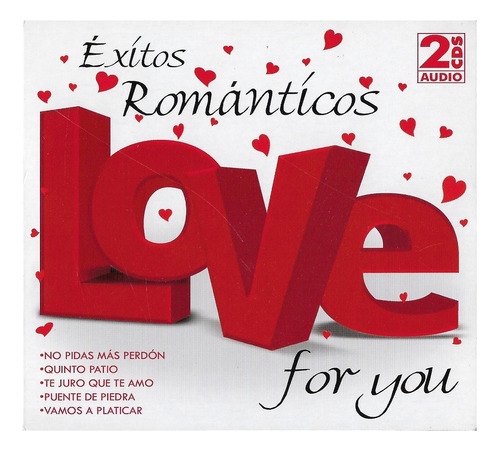 Éxitos Románticos Love For You Cd Doble Digi Pack