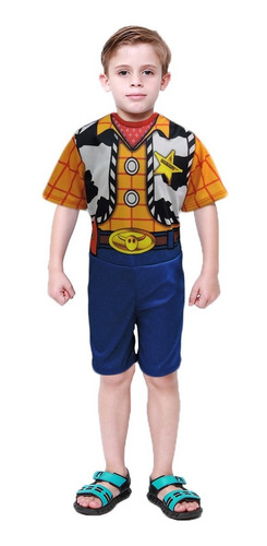 Fantasia Thor Vingadores C/ Mascara Xerife Woody Toy Story