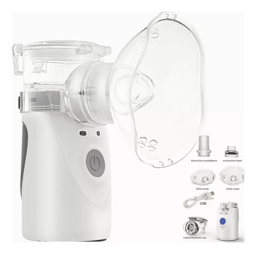 Nebulizador Ultrasónico De Mano Portátil Adulto Niños