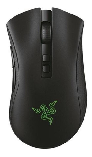 Imagen 1 de 4 de Mouse de juego inalámbrico recargable Razer  DeathAdder V2 Pro negro