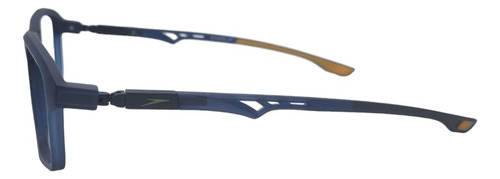 Armação De Óculos Speedo Sp4099 D12 Azul Fosco Tamanho 56
