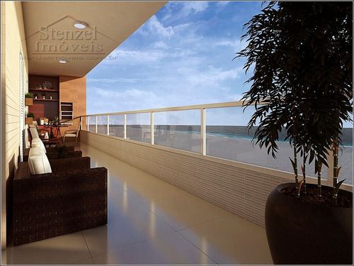 Imagem 2 de 30 de Apartamento Na Planta Frente Ao Mar Com 3 Quartos Em Bertioga - Ap00287 - 69825766