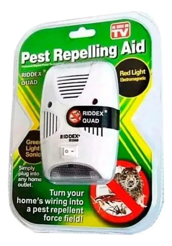 Repelente Ultrasonido Para Ratones Ratas E Insectos