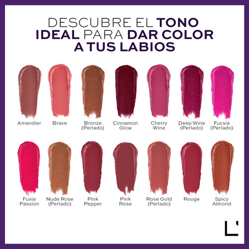 Imagen 6 de 7 de Infini Lápiz Labial Larga Duración-lbel
