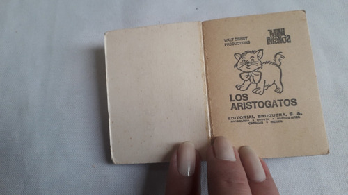 Cuento Bolsillo * Aristogatos * Bruguera 1973 Mini Infancia (Usado)