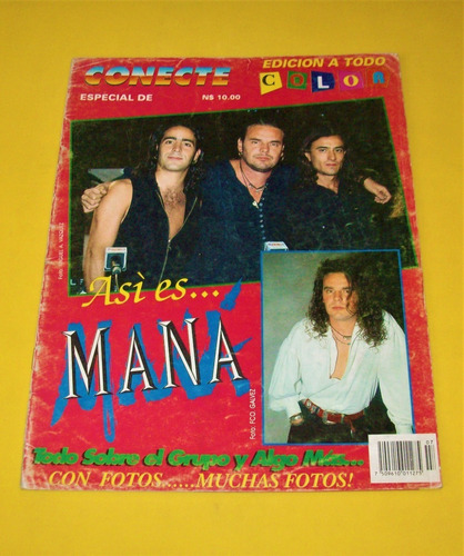 Mana Revista Conecte Especial Del Grupo Mana Conecte 1994