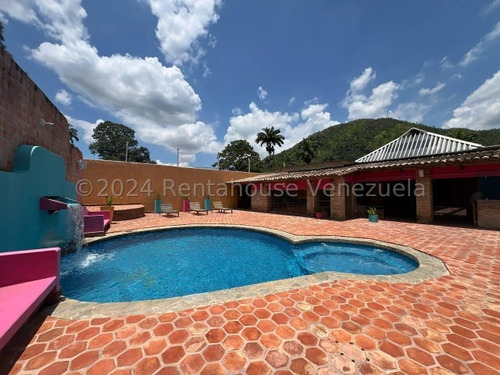 Casa De Campo En Venta En Sector Ojo De Agua El Castaño Remodelada Con Planta Electrica Piscina Y Sistema De Seguridad Kg:25-2941