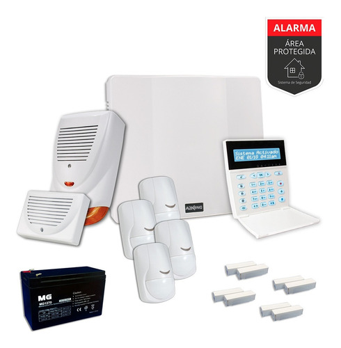 Alarma Para Casa Sensor Magnetico Kit - Cableado