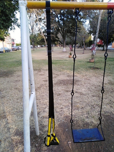 Imagen 7 de 10 de Cuerda De Suspencion Tipo Trx Crossfit Gimnasio En Casa Gym