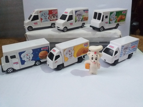 Coleccion Camioncitos Bimbo - Carritos Bimbo + Osito (Usado)