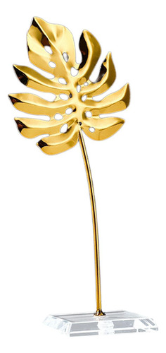 2 Decoración Elegante Con Hojas De Metal Para Un 2 Piezas