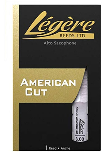 Caña Para Saxofón Alto Legere American Cut 3.25 (asa3.25)