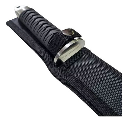 Cuchillo Táctico Supervivencia Magnum Drop Acero Inoxidable Plateado