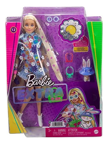 Barbie Extra Muñeca Conjunto De Flores.