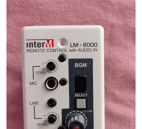 Entrada De Audio Inter-m Lm-8000