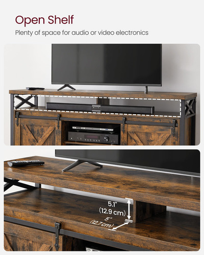 Vasagle Soporte De Tv Para Tv De 65 Pulgadas Centro De
