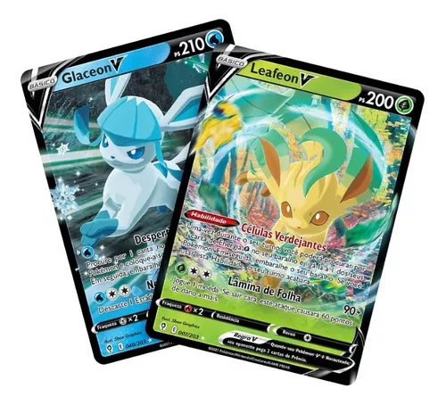 Carta Pokémon Leafeon Vmax Céus Em Evolução