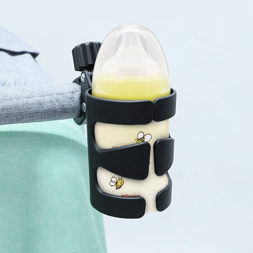 Portavasos Para Cochecito De Bebé Con Abrazadera Ajustable,