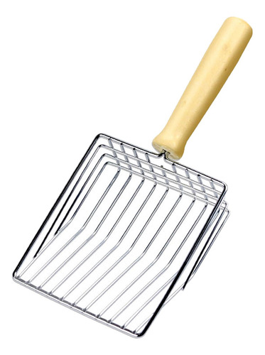 Recogedor De Arena Para Gatos, Cuchara Portátil De Acero