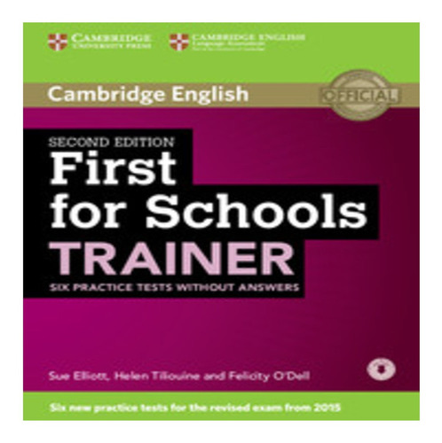 First For Schools Trainer 1 Practice Test With Audio 2nd Ed 