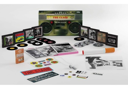 The Clash Sound System Box 11 Cd + Dvd Import Nuevo Cerrado