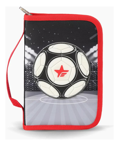 Cartuchera Footy Futbol Mundial Pelota Desplegable Funny