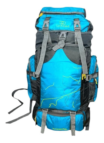 Mochila 70l Gran Capacidad Camping Trekking Outdoor M79