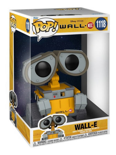Funko Pop! Jumbo Disney Pixar - Wall E #1118 10 Pulgadas