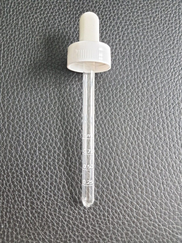 Dosador Pipeta Conta Gotas Aplicador 1 Ml Roscável Kit 75 Un