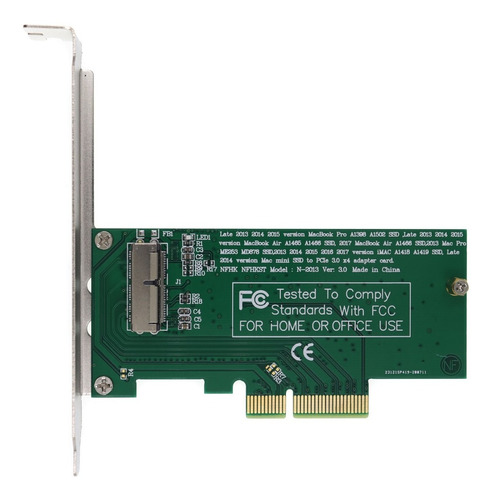 Adaptador Del Ssd Para Macbook Pro 2013 - 2015 @ Pcie X4