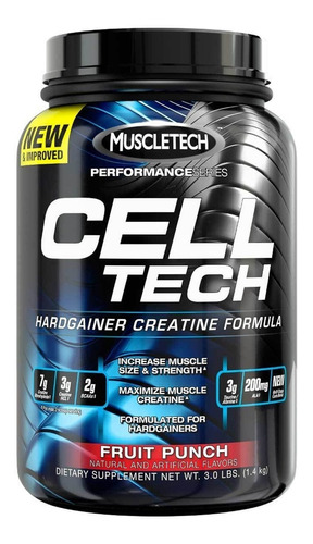 Muscletech Cell Tech 3 Libras + - Unidad a $120000