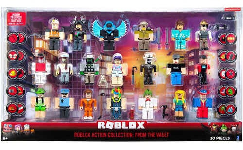 Figuras De Acción Roblox Colección De The Vault 20 Códigos