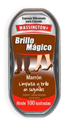 Wassington Esponja Siliconada Brillo Mágico 41g