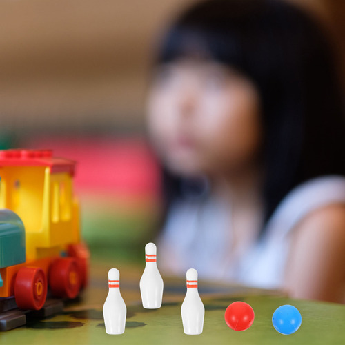 2 Juegos De Exquisitos Bolos Modelo Mini House Bowling Dollh