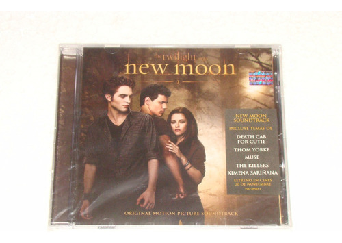 Twilight New Moon Musica De La Pelicula Cd Nuevo / Kktus 