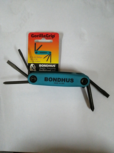 Set De Destornilladores Bondhus 5 Puntas , Made In Usa .$