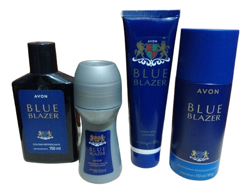 Blue Blazer Avon Combo X4