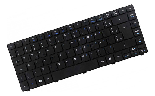 Teclado Para Acer Aspire 4252 4250 4252 4253 4333 4336 Abnt2 Cor Preto Idioma Português Brasil