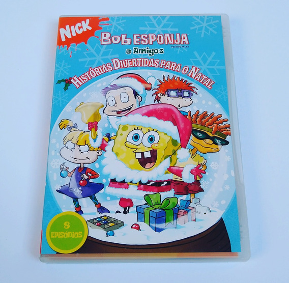 Dvd Desenho Bob Esponja E Amigos Histórias Divertidas Natal | MercadoLivre