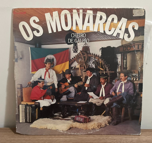 Lp - Os Monarcas - Cheiro De Galpão