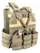 Comprar Colete Modular Plate Carrier Airsoft 5 Peças Ja Rio Militar