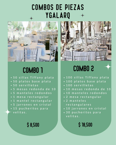 Alquiler De Silla Y Mesas Para Eventos