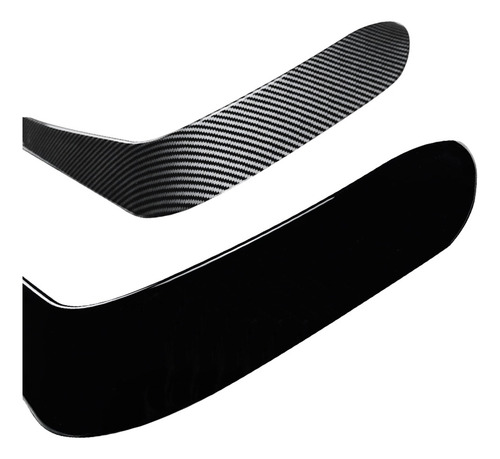 P6car Front Bumper Lip Side Spoiler Fog Lamp Frames Cover Fo