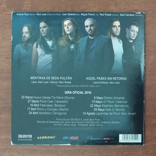 Cd Saurom Single Maryam (Usado)